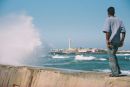 View of El-Hank Lighthouse & Corniche d'AIn Diab, Casablanca
